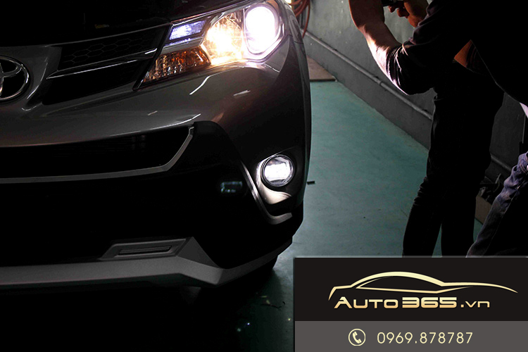 Độ đèn led siêu sáng xe hơi Toyota Camry